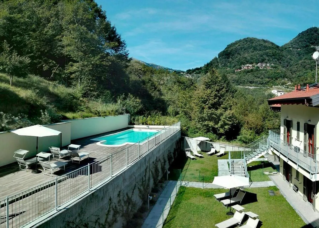 Vista Dolce Isola _ Lakeview Pool, Terrace & Garden Apartment Argegno