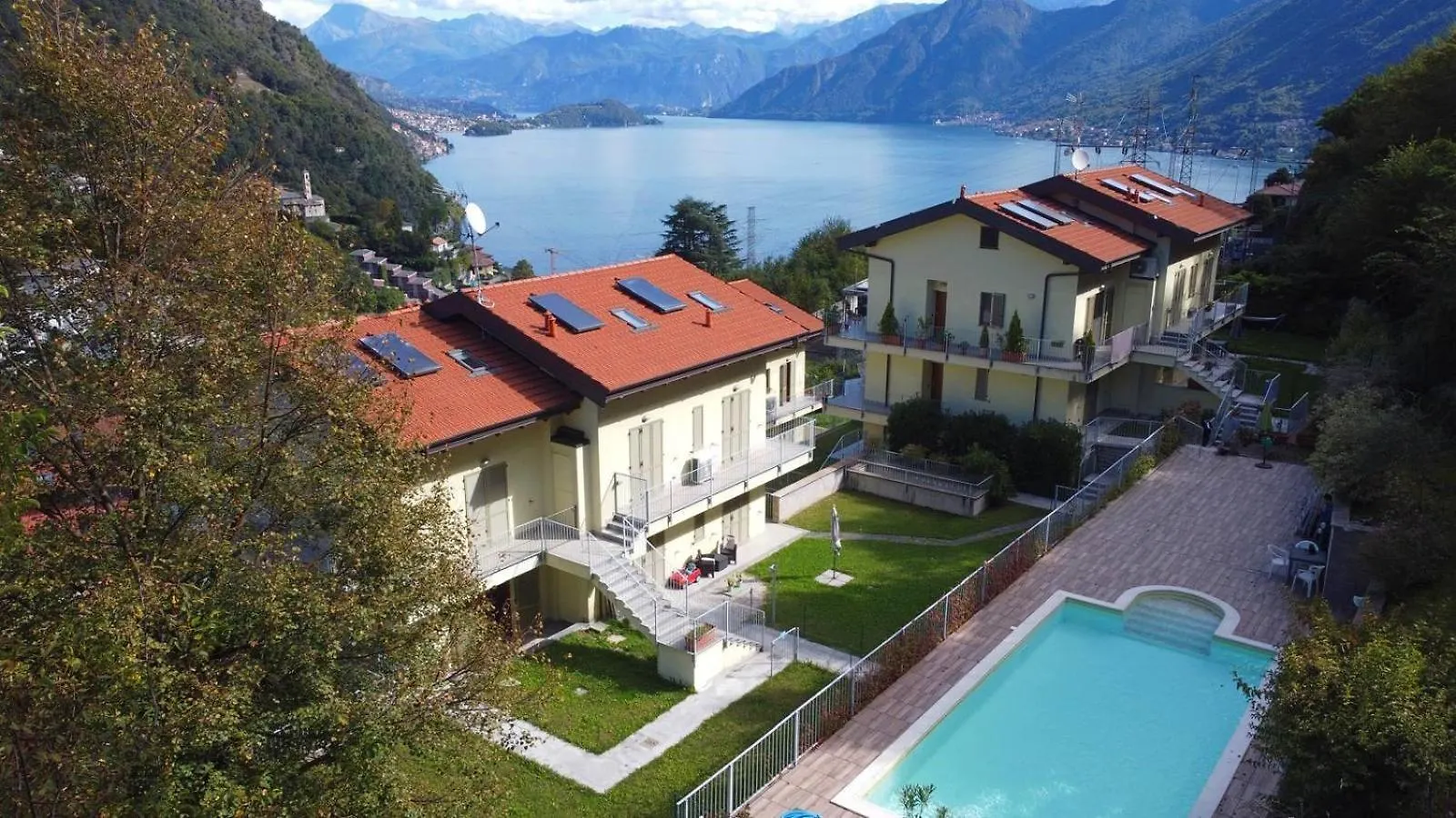 Holiday home Vista Dolce Isola _ Lakeview Pool, Terrace & Garden Apartment Argegno