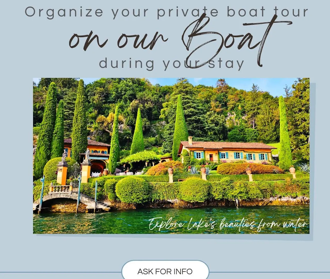 Holiday home Vista Dolce Isola _ Lakeview Pool, Terrace & Garden Apartment Argegno